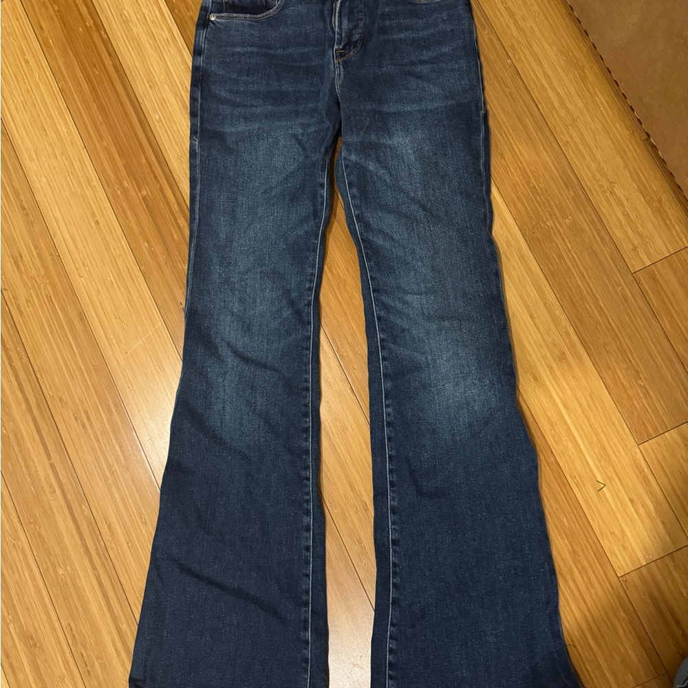 Good American Good Legs Flare Jeans